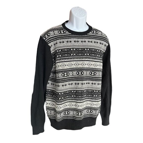 NWT Mens Original Weatherproof Vintage Nordic Fair Isle Holiday Sweater - Sz XL - Picture 2 of 2